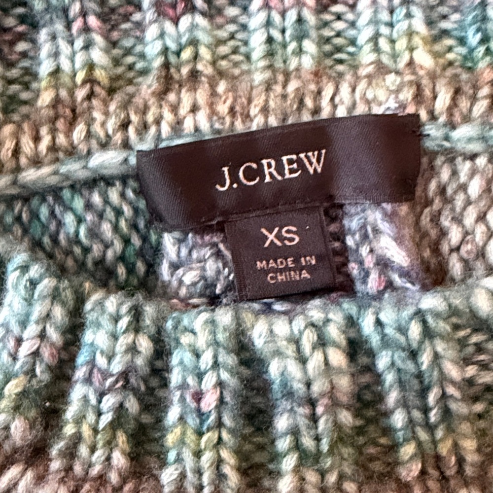 J.Crew Space-Dyed Sweater, xs - Picture 2 of 5